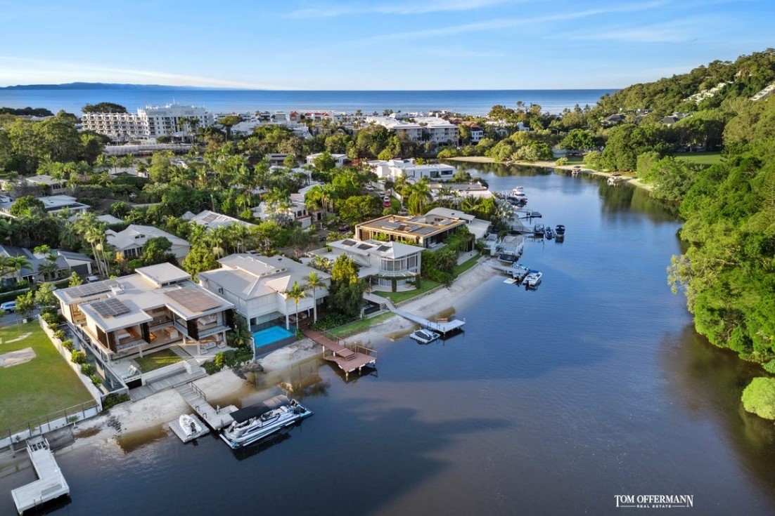 Significantly fewer luxury homes on the open market at Noosa