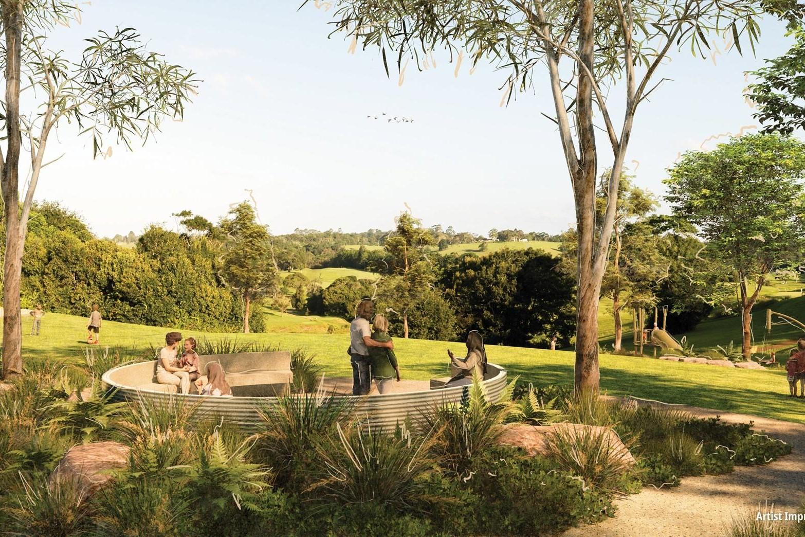Plan for new park with four distinct areas unveiled for community input