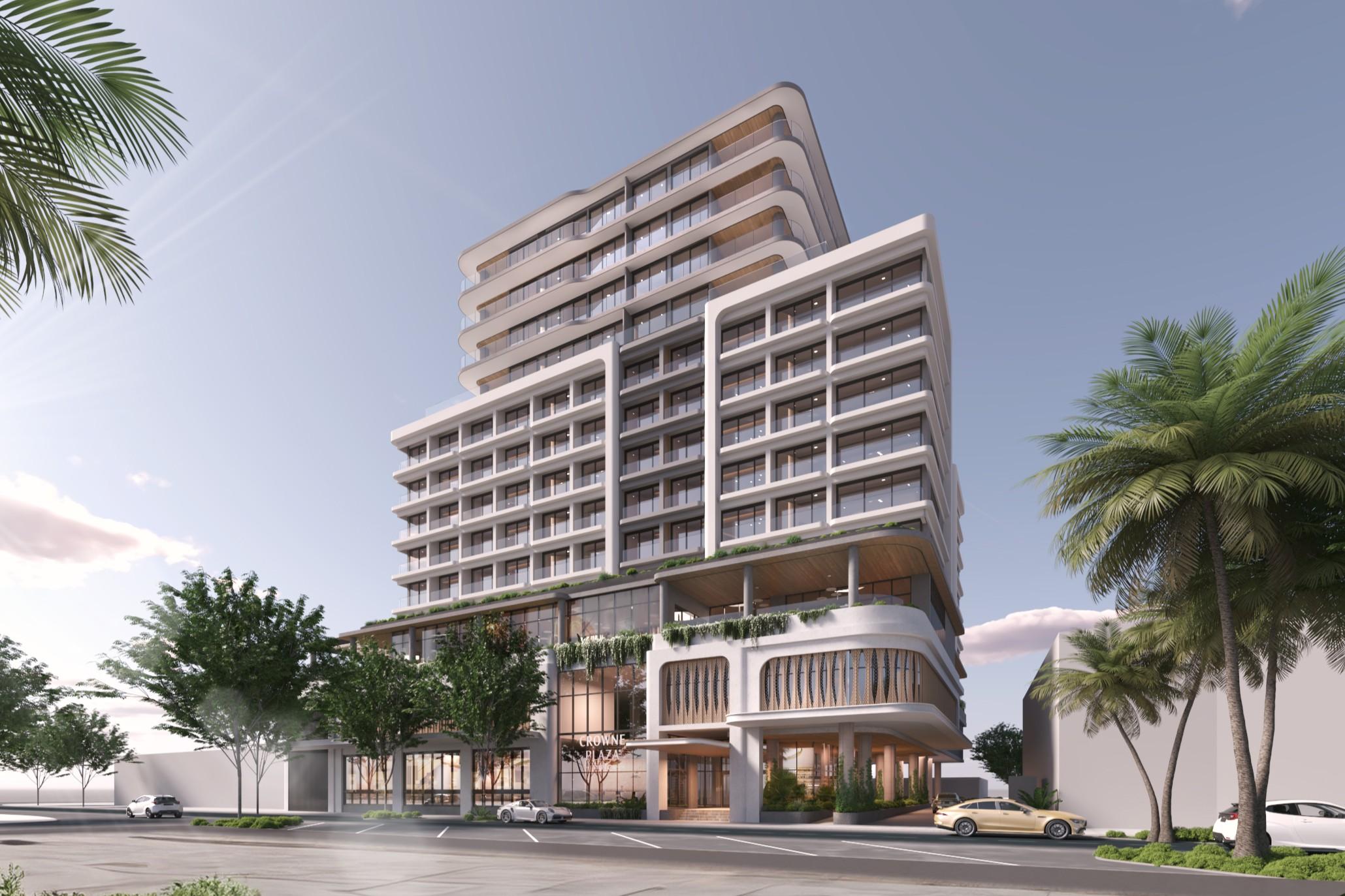 Apartments with hotel perks: new homes to sit atop planned Crowne Plaza