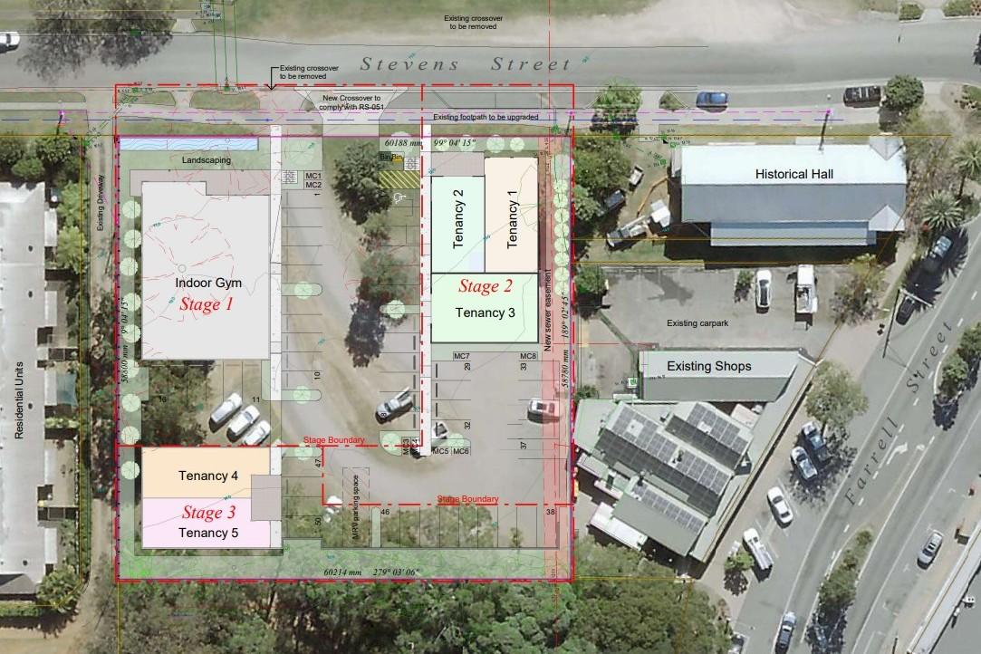 JAZ REALTY | YANDINA COMMUNITY UPDATE Five New Tenancies and a Gym Proposed for Key Site Beside Heritage Landmarks